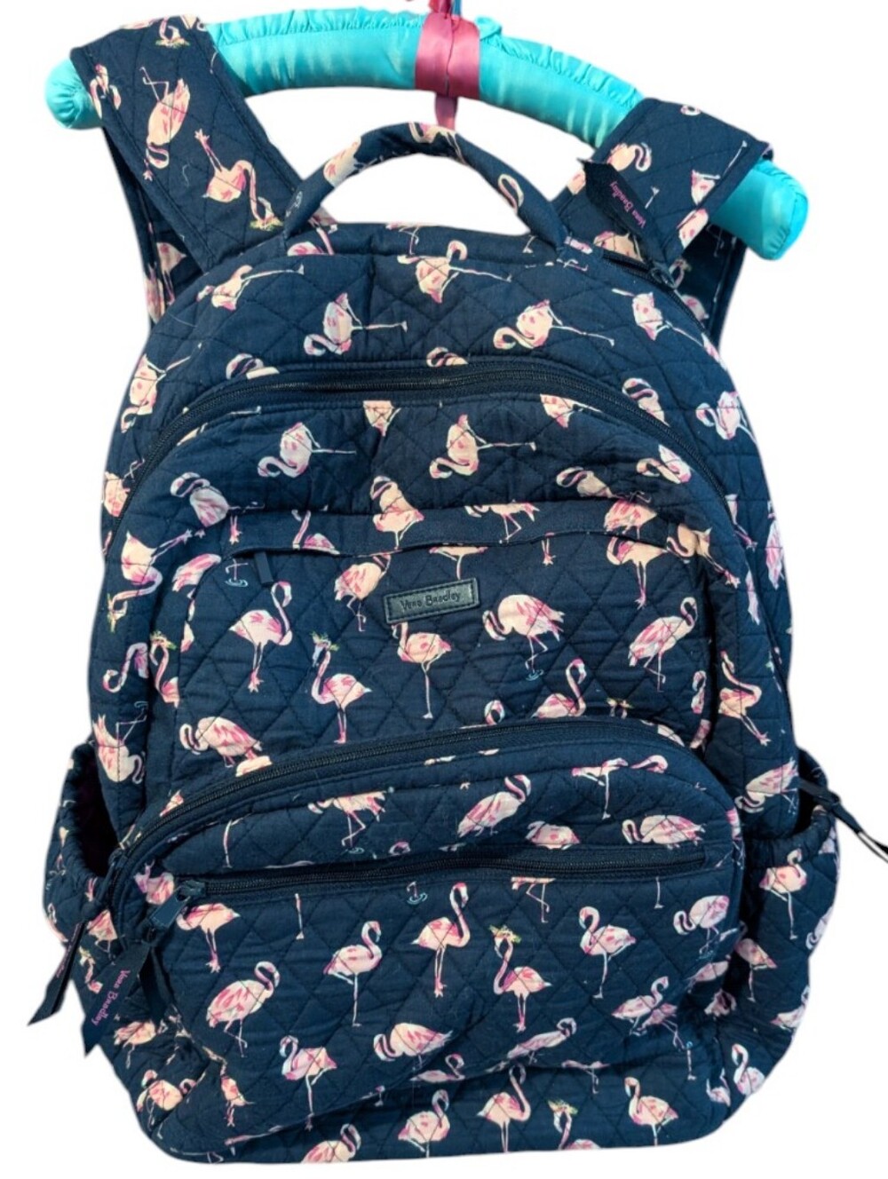 Vera Bradley Pink Flamingo full-size Quilted backpack